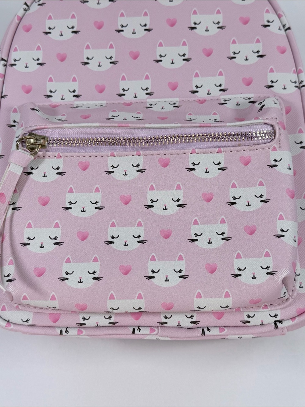 Under One Sky Kitty & Hearts Mini Backpack - Picture 2 of 13